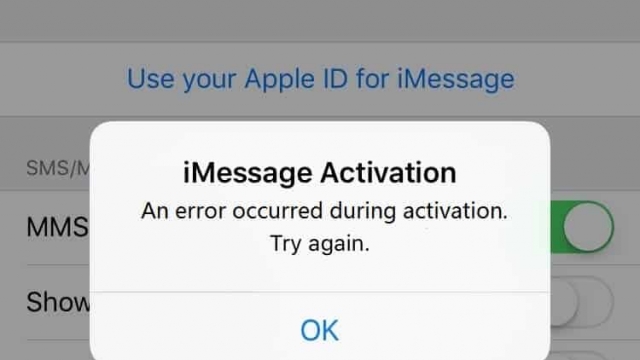 How to Fix iMessage Activation Errors